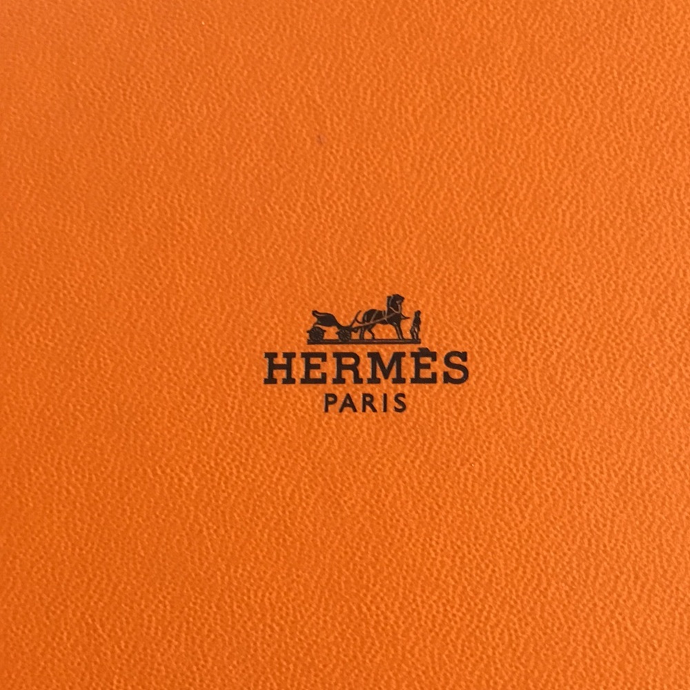 HERMES EMPTY SMALL BOX TOP LID LOGO PRINTED - Picture 2 of 11